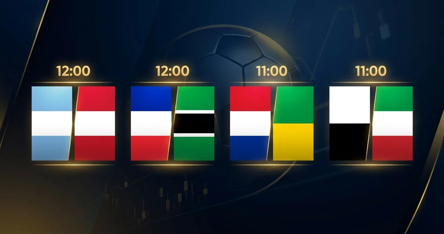 VM-speltips för måndag 22 juni 2026 — fyra matcher, fyra bedömningar